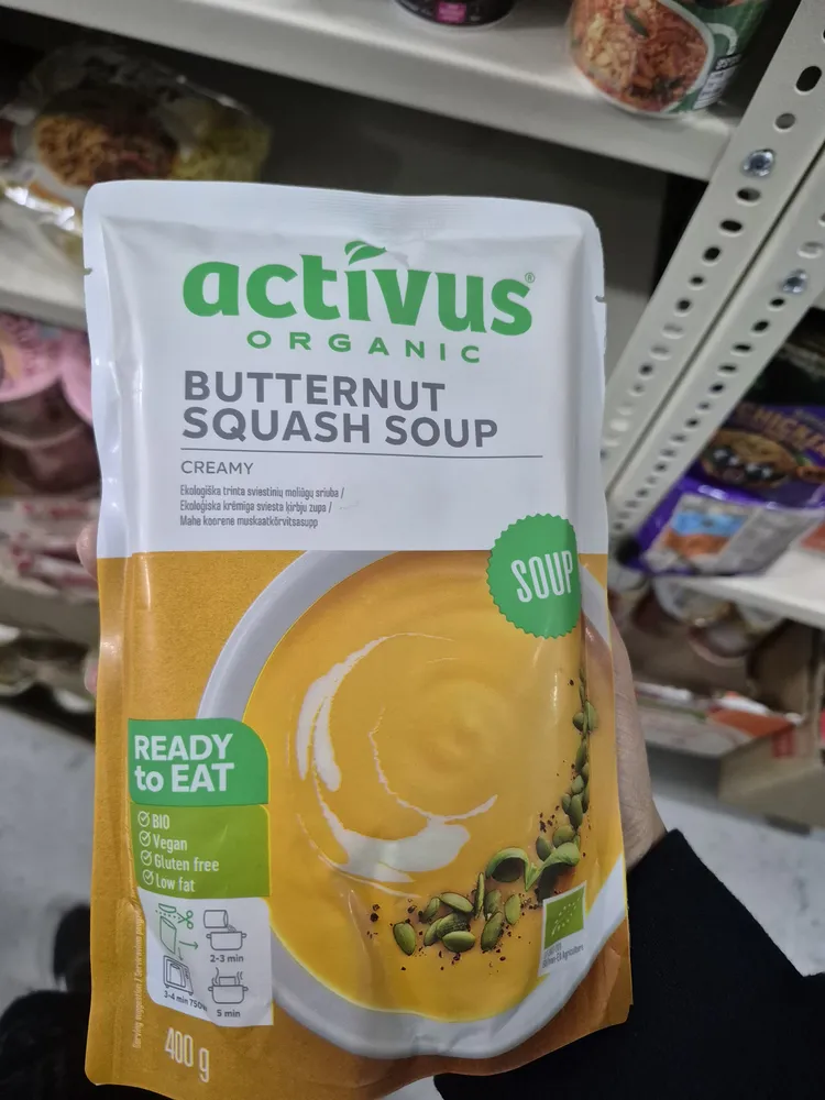 BUTTERNUT SQUASH SOUP