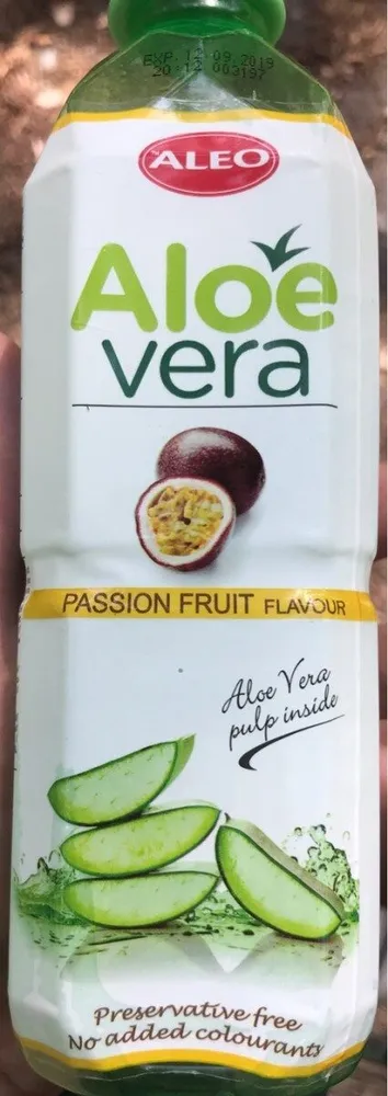 Aloe vera passion fruit flavor