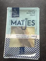 Atlantinių Silkių File Aliejuje Matjes