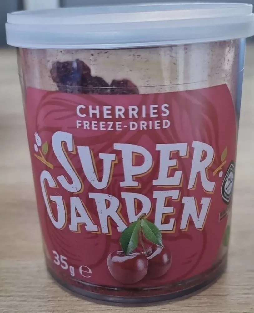 Freeze dried cherries