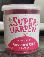 Freeze-dried raspberries powder