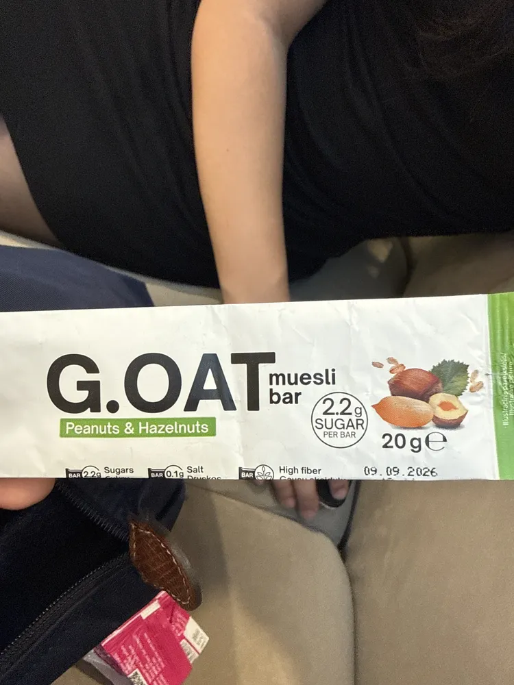G.oat Muesli Bar