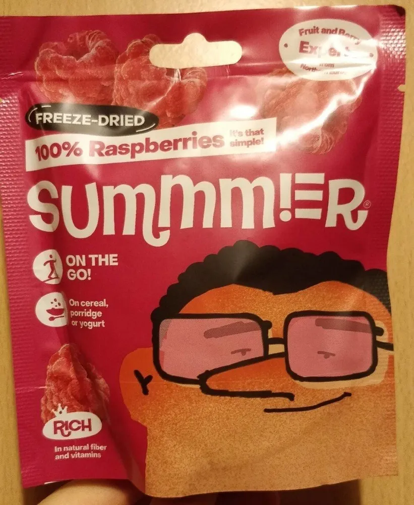 Freeze- driedraspberries