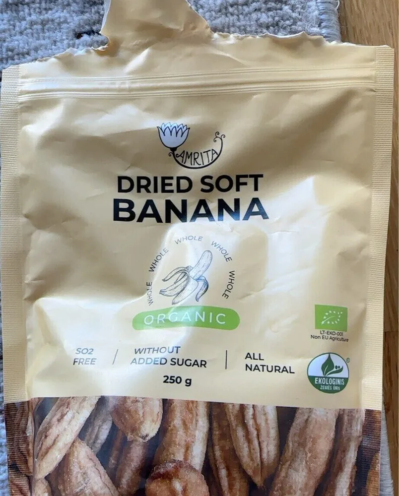 Dried banana