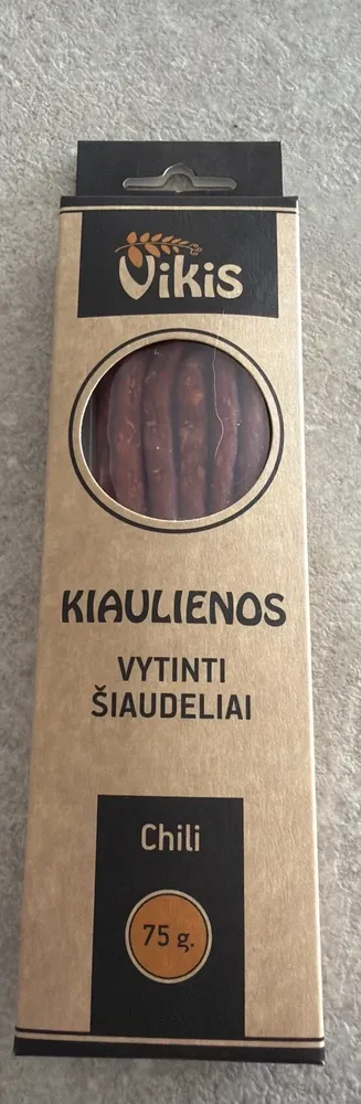 Cured Pork Straws "Chilli"