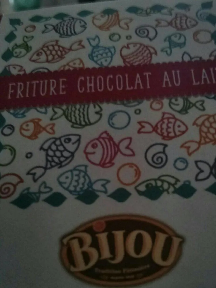 Friture chocolat au lait