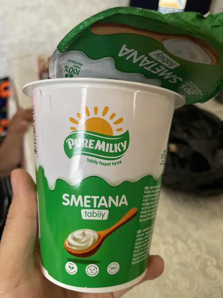 Smetana tabiiy