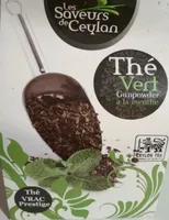 Thé Vert Gunpowder à la menthe