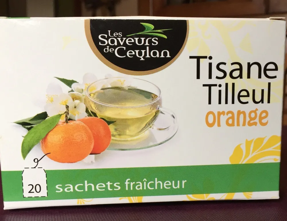 Tisane tilleul orange