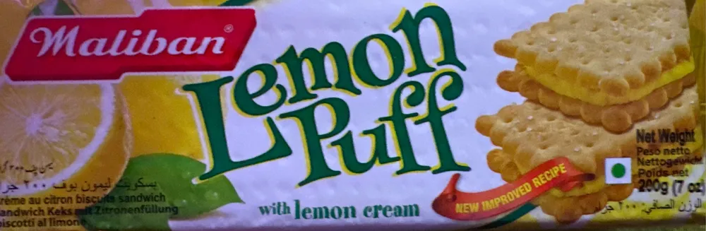 Maliban - Lemon Puff with Lemon Cream