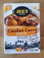 Sri Lankan chicken curry paste