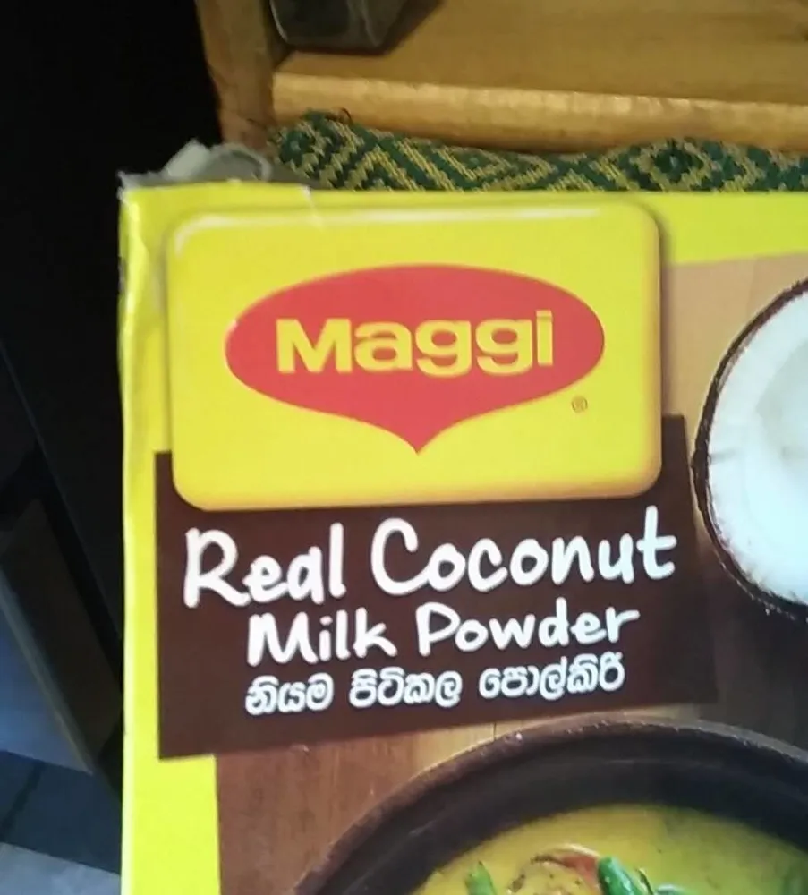 Real coconut milk powder