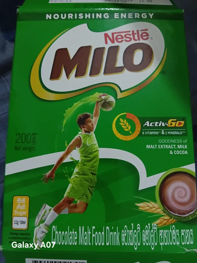 Milo chocolate malt food drink