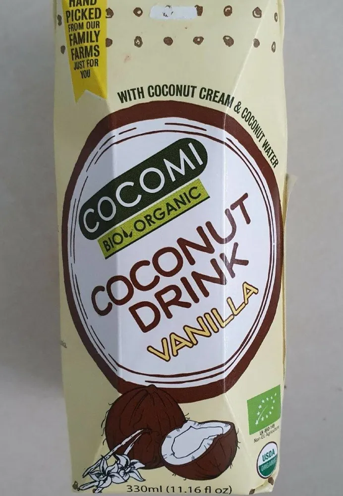 Coconut drink vainilla