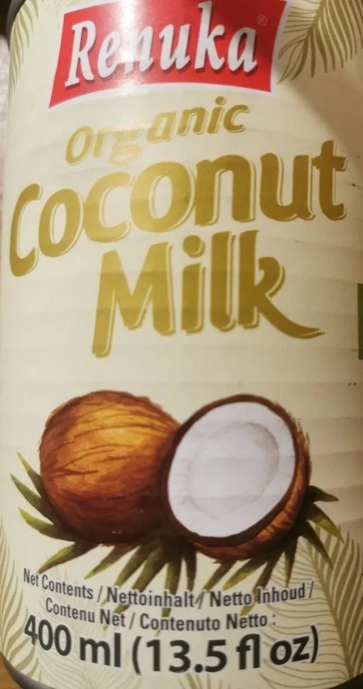 Organic coconu milk