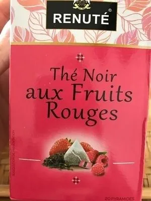 Thé noir aux fruits rouges