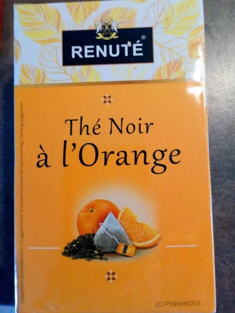 Thé noir à l'orange