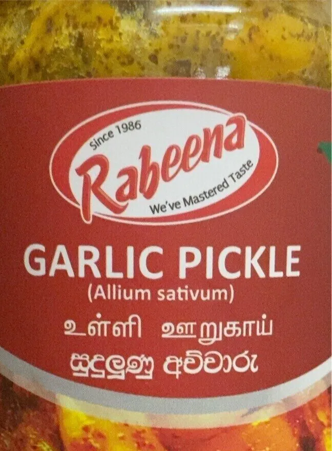 Garlic pickle