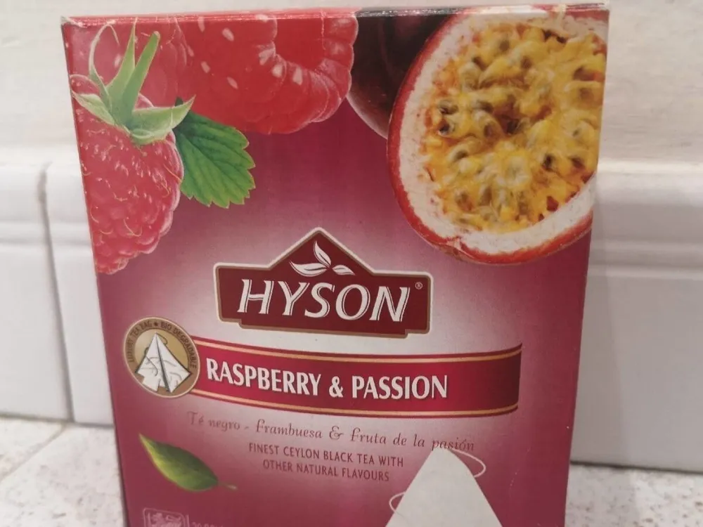 Raspberry & passion black tea