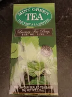Mint green tea