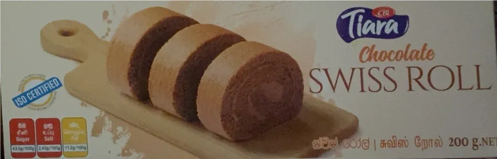 Chocolate swiss roll