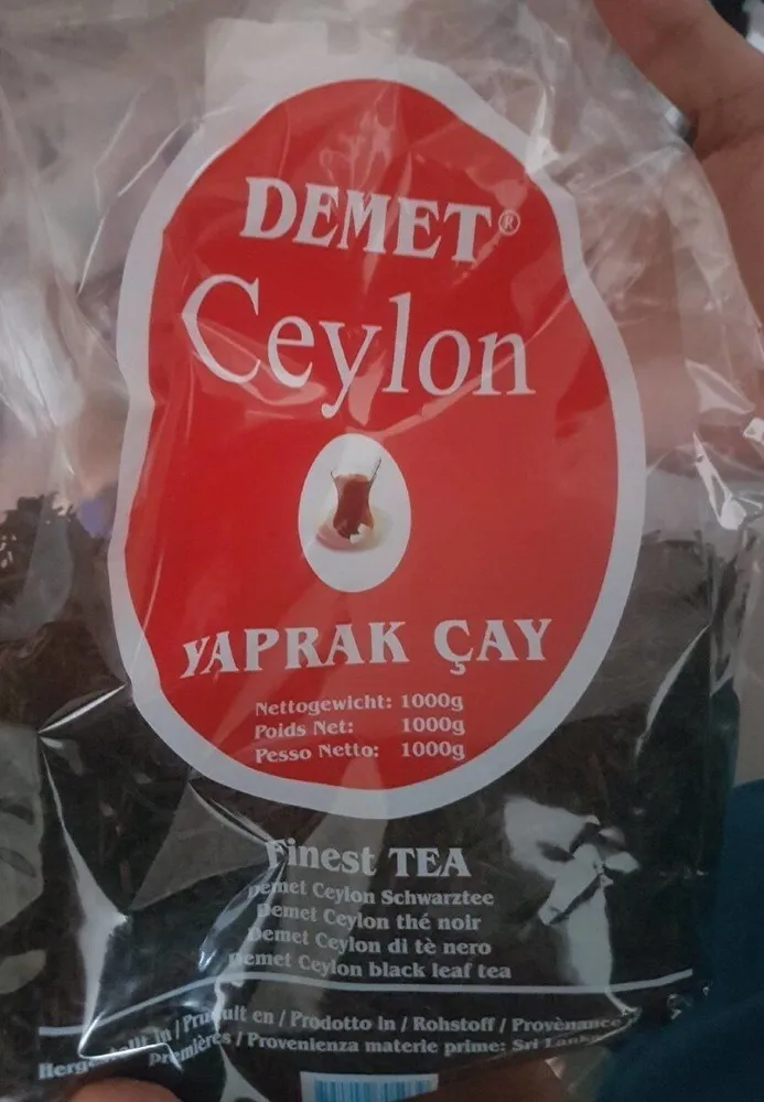 Ceylon black tea