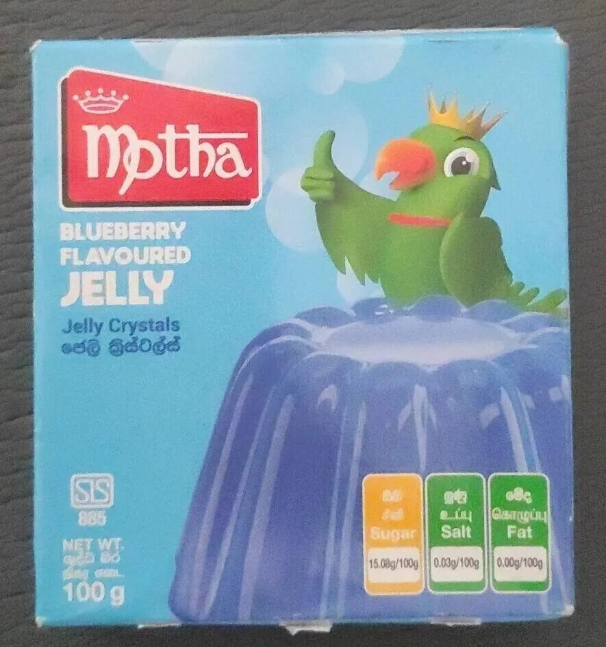 Blueberry Flavoured Jelly