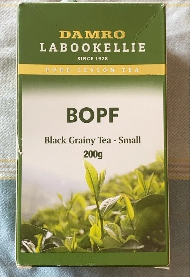 Black grainy tea
