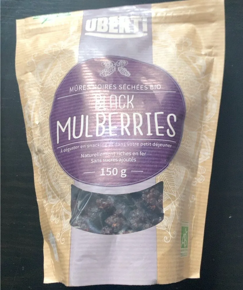 Black mulberries