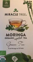 Miracle Tree Moringa Organic Tea Green Tea 25 Tea Bags