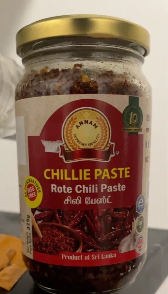 Rote chillie paste