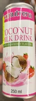 Lait de coco a la fraise