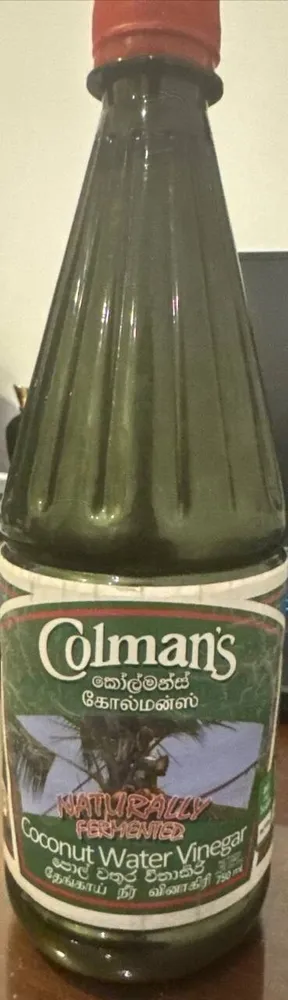 Coconut water vinegar