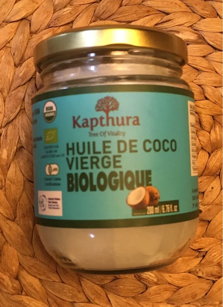 Huile de Coco Vierge Biologique