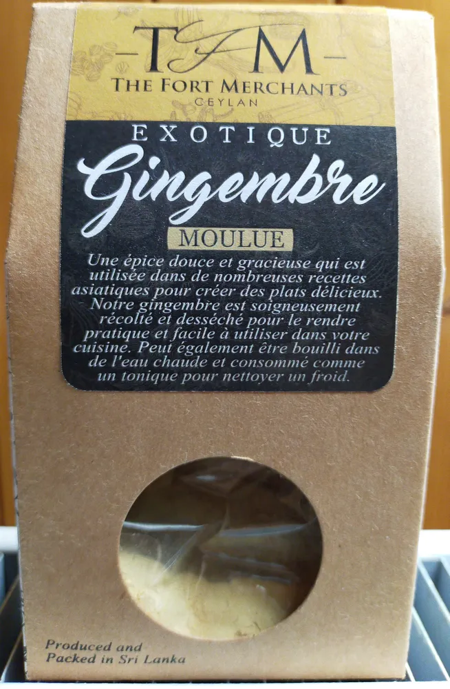 Gingembre moulue