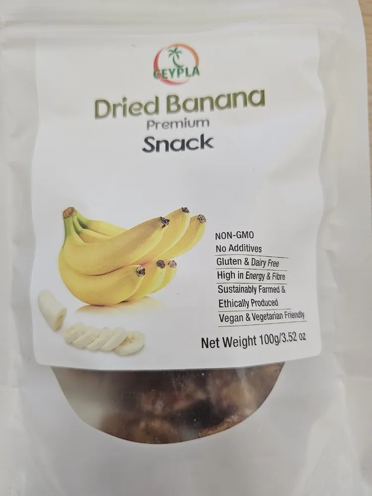 Dried Banana Premium Snack