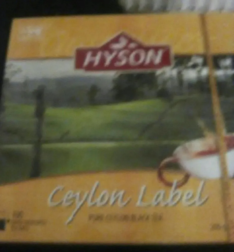Ceylon Label
