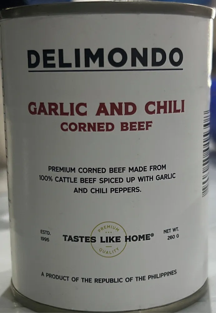 GARLIC AND CHILI CORNED BEEF
