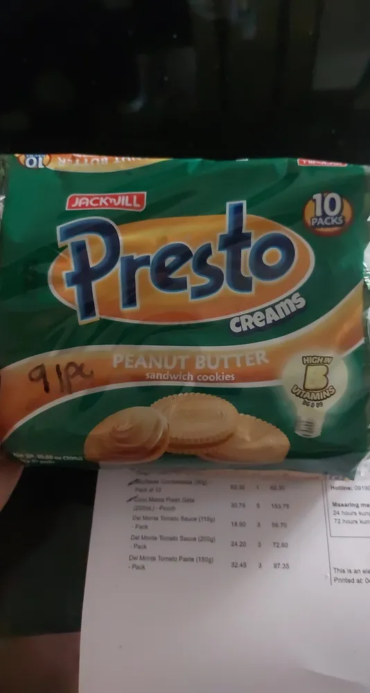 Presto peanut butter