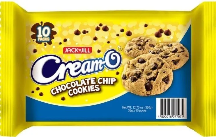 cream o (y) chocolate chip
