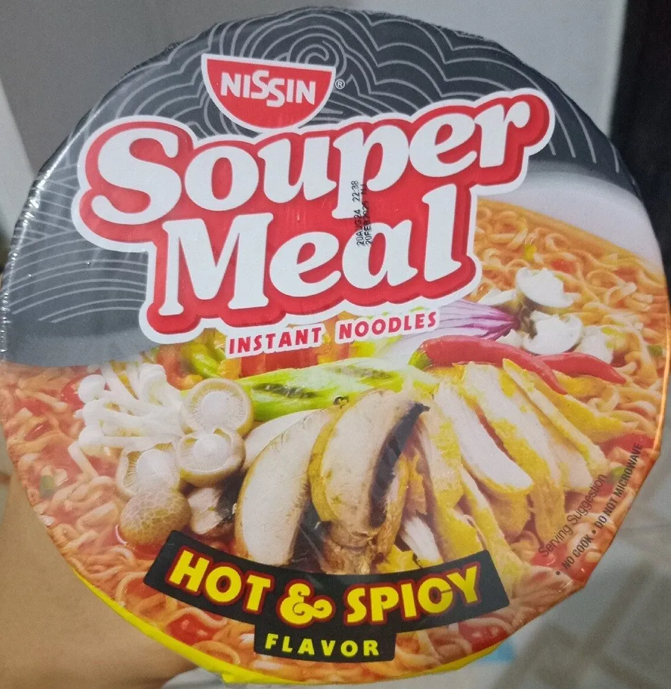 Souper Meal Instant Noodles Hot & Spicy Flavor