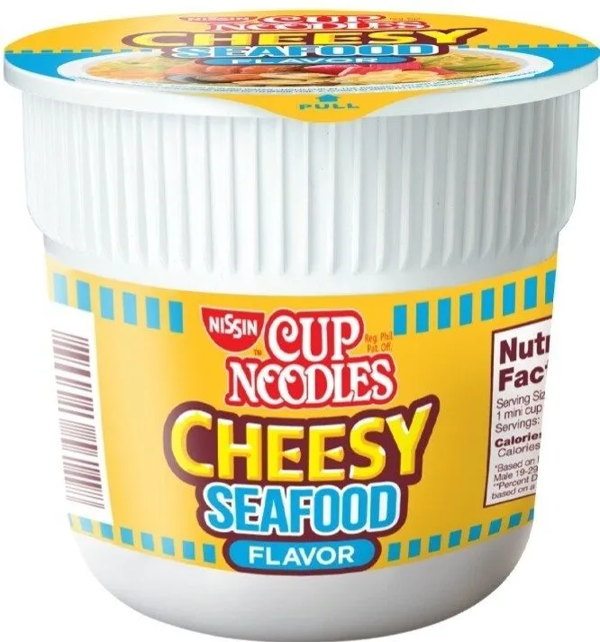 nissin cup cheesy seafood 50g