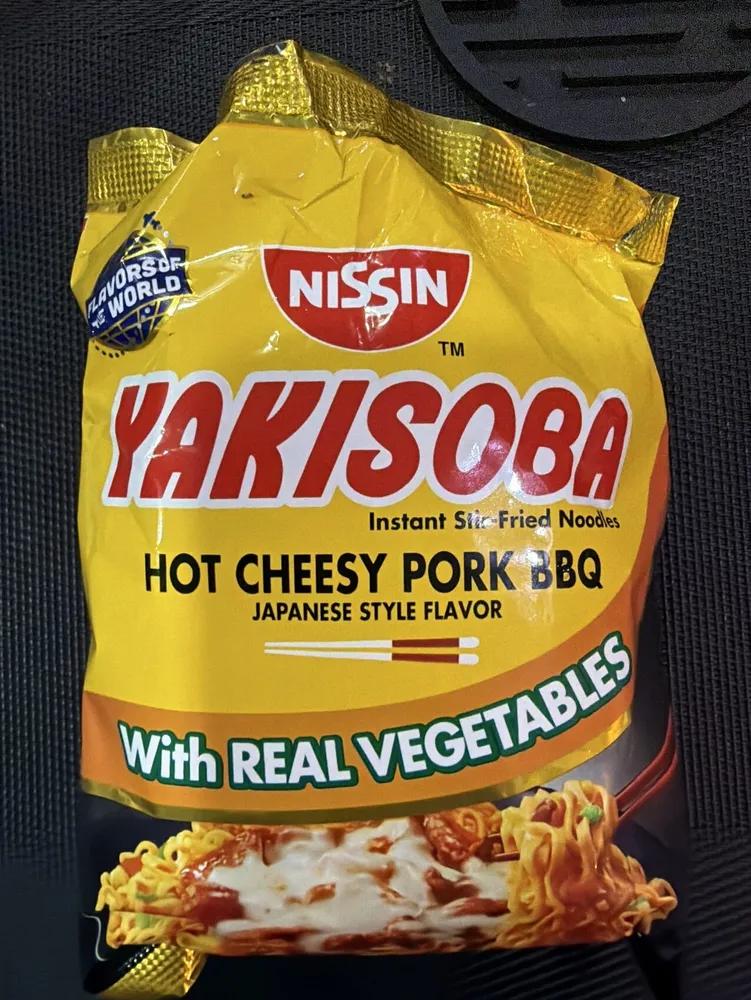 Yakisoba- Hot Cheesy Pork Bbq