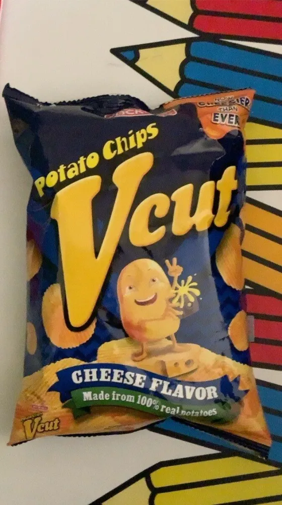 Potato chips Vcut