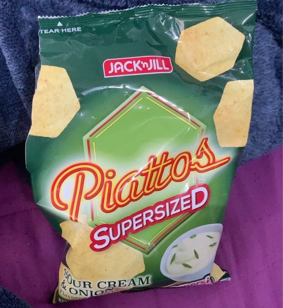 Piattos Sour Cream and Onion