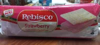 Strawberry Cream-Filled Crackers Sandwich