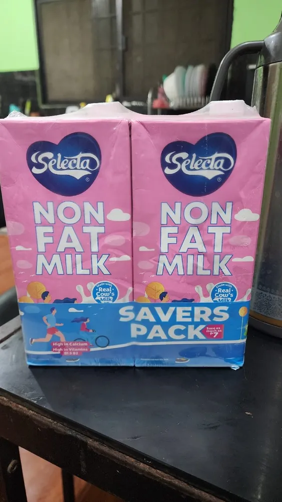 Selecta Non Fat Milk Pink 2pcs