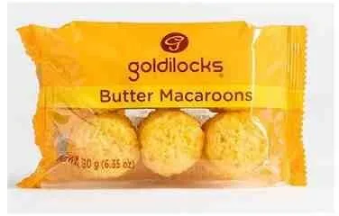 Goldilock Butter Macaroons