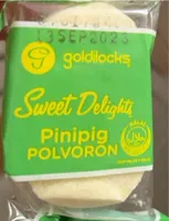 Pinipig polvoron