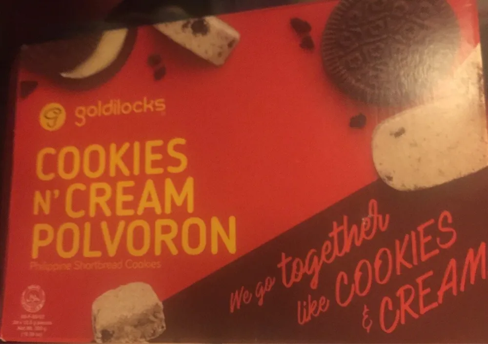 Goldilocks Polvoron Cookies & Cream